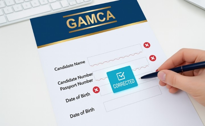 How to Correct Mistakes on Your GAMCA Slip