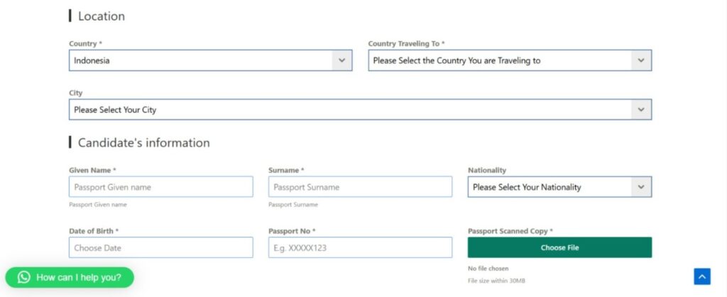 GAMCA Medical Booking in Indonesia
