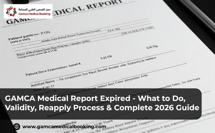 What to Do if GAMCA Medical Report Expired